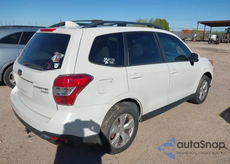 2016 Subaru Forester 2.5I Premium z USA, uszkodzony, nr VIN JF2SJADC8GH429576